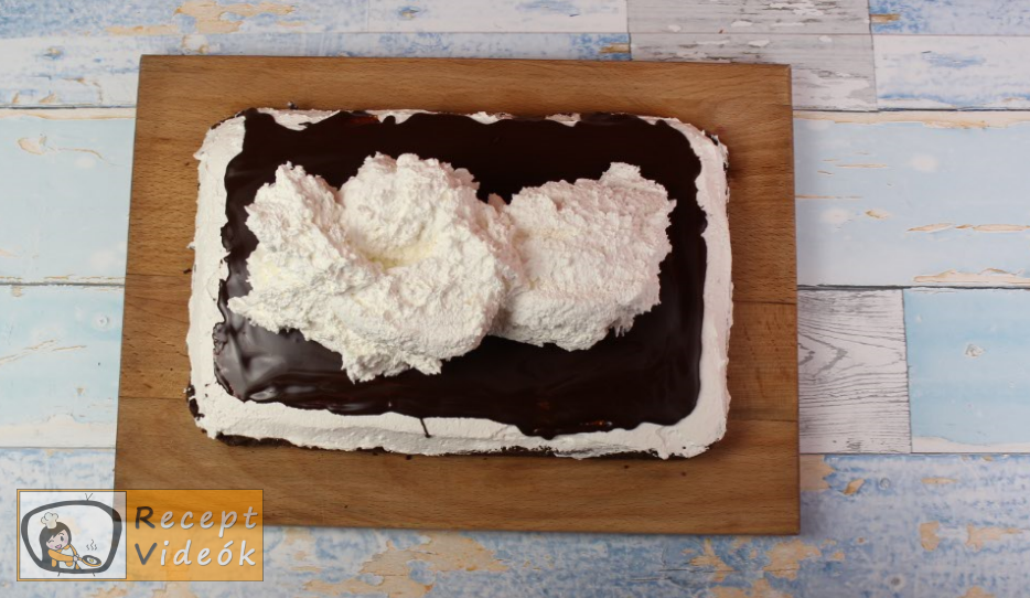 kinder pingui szelet recept, kinder pingui szelet elkészítése 15. lépés