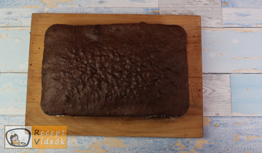 kinder pingui szelet recept, kinder pingui szelet elkészítése 16. lépés