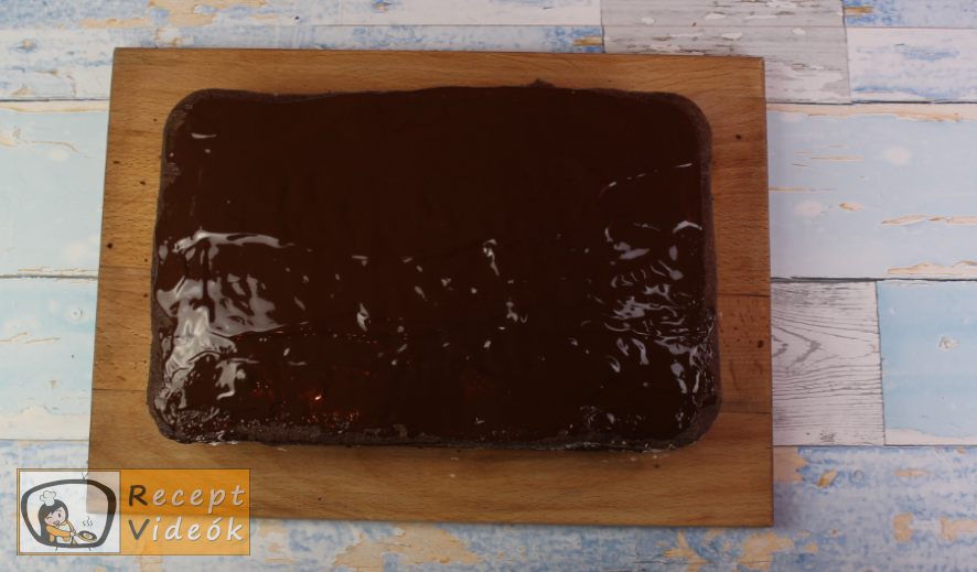 kinder pingui szelet recept, kinder pingui szelet elkészítése 17. lépés