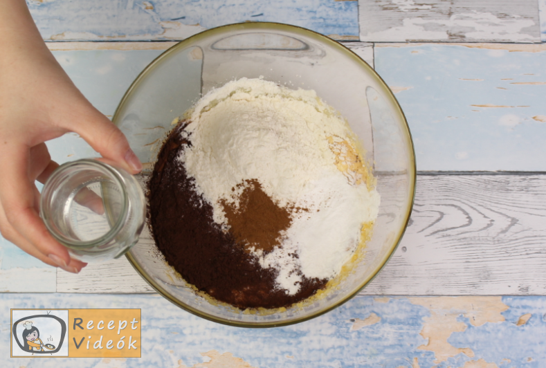 kinder pingui szelet recept, kinder pingui szelet elkészítése 3. lépés