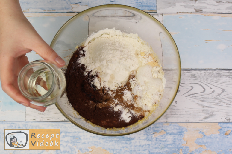 kinder pingui szelet recept, kinder pingui szelet elkészítése 4. lépés