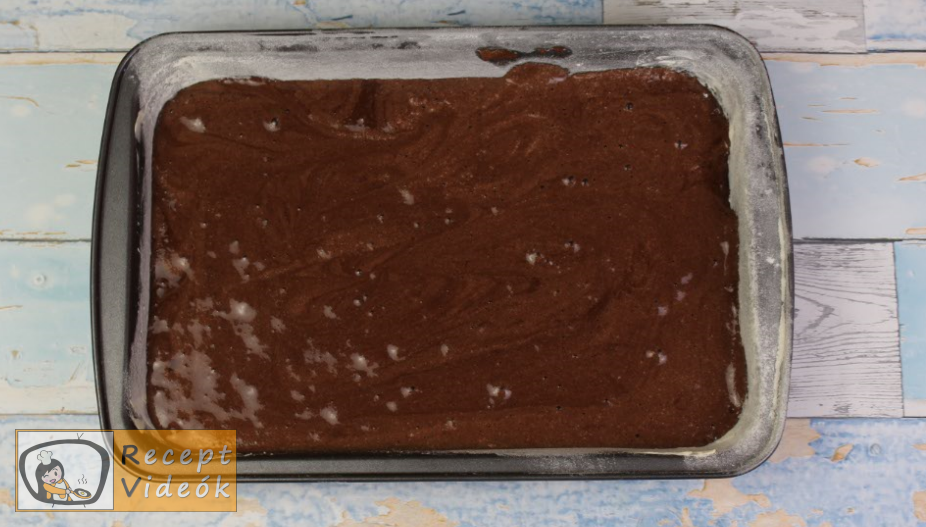 kinder pingui szelet recept, kinder pingui szelet elkészítése 6. lépés