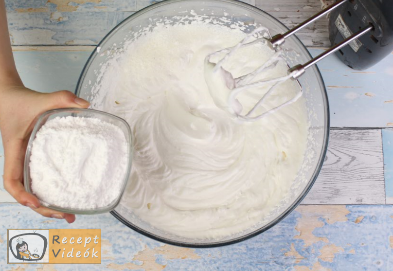 kinder pingui szelet recept, kinder pingui szelet elkészítése 8. lépés