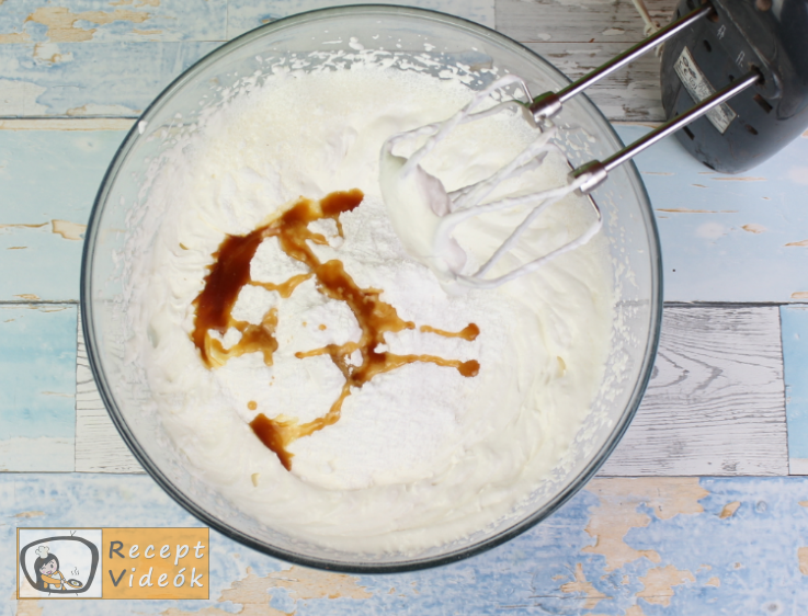 kinder pingui szelet recept, kinder pingui szelet elkészítése 9. lépés