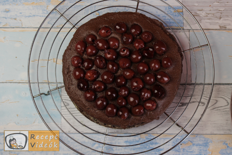 lúdláb torta recept, lúdláb torta elkészítése 10. lépés
