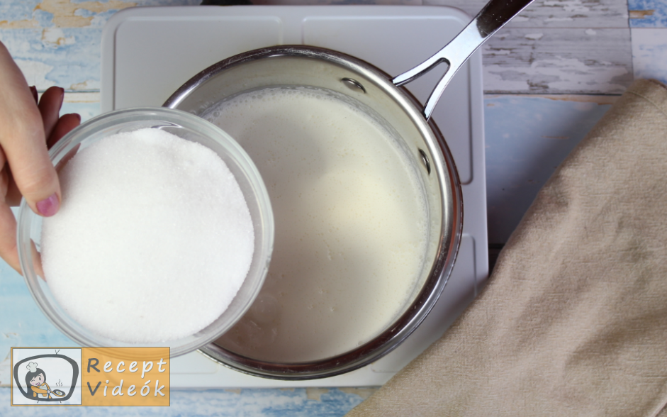 lúdláb torta recept, lúdláb torta elkészítése 5. lépés