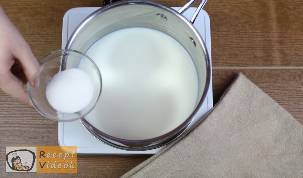 Meggyes szelet (sütés nélkül) recept elkészítése 6. lépés