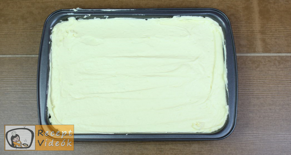 Meggyes szelet (sütés nélkül) recept elkészítése 9. lépés