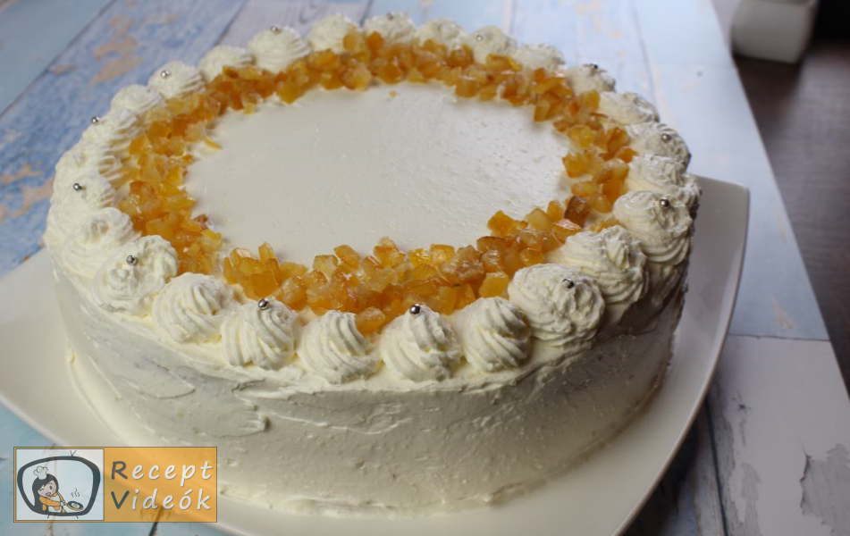 Oroszkrém torta recept, oroszkrém torta elkészítése 15. lépés