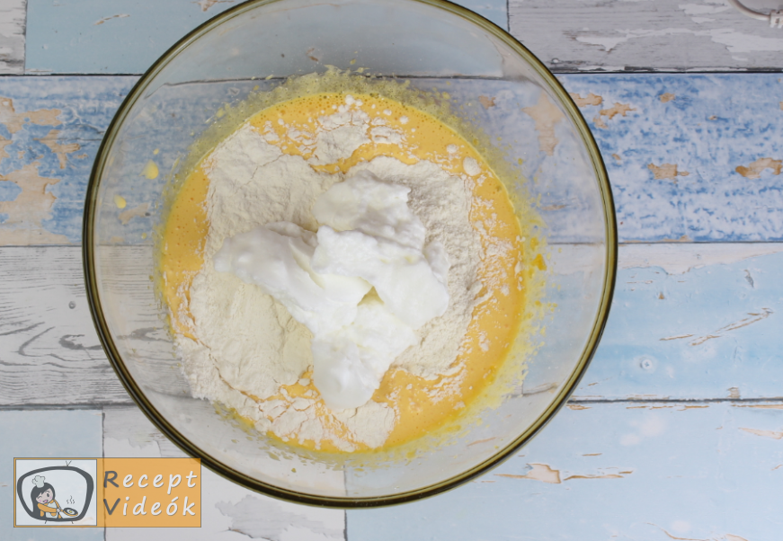 Oroszkrém torta recept, oroszkrém torta elkészítése 2. lépés