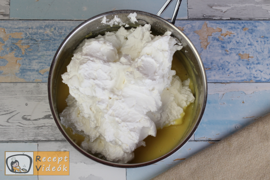 Oroszkrém torta recept, oroszkrém torta elkészítése 9. lépés