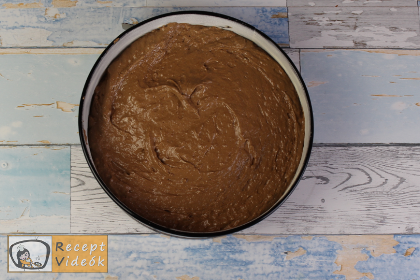 sacher torta recept, sacher torta elkészítése 7. lépés