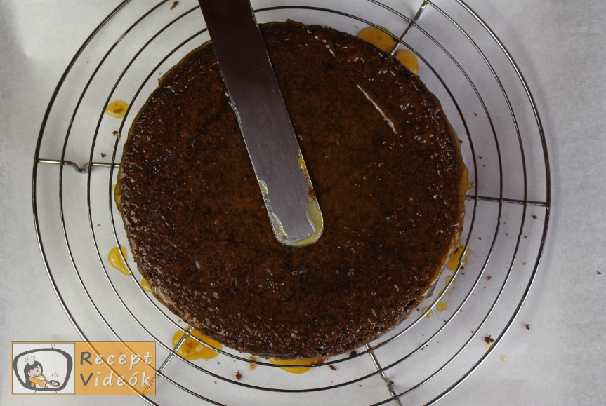 sacher torta recept, sacher torta elkészítése 8. lépés