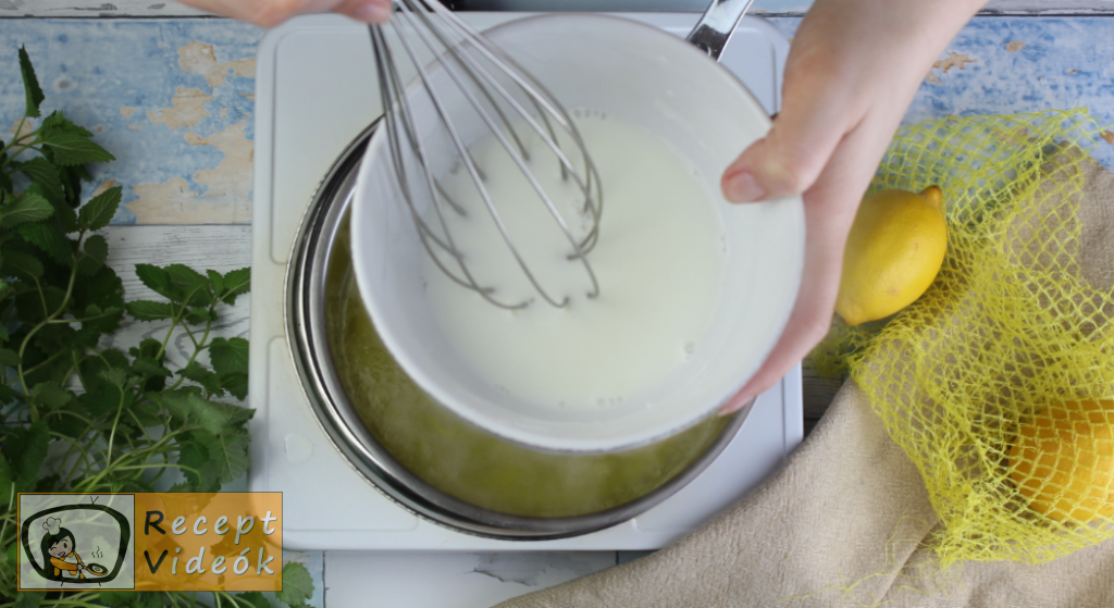 Túrótorta (sütés nélkül) recept, túrótorta (sütés nélkül) elkészítése 9. lépés