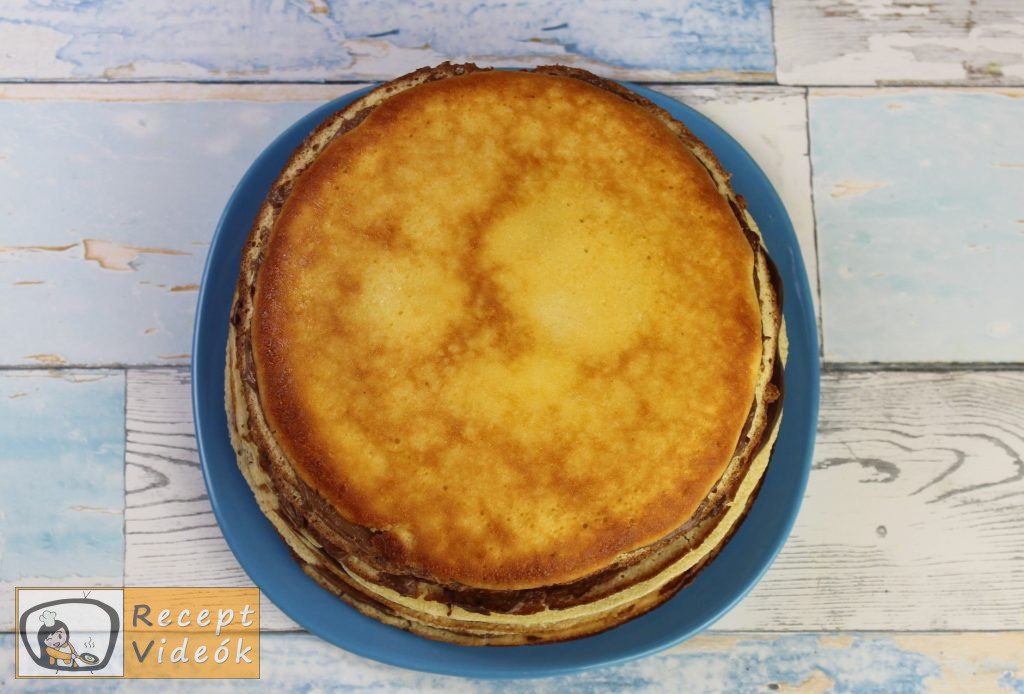 csúsztatott palacsinta recept elkészítése 6. lépés