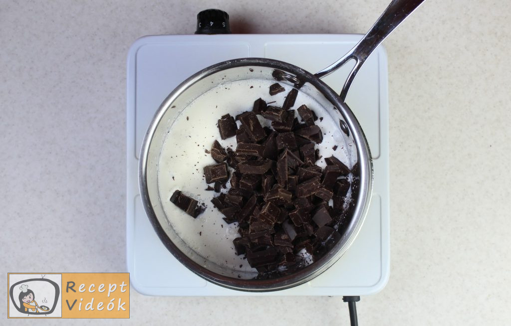 trüffel torta recept, trüffel torta elkészítése 1. lépés