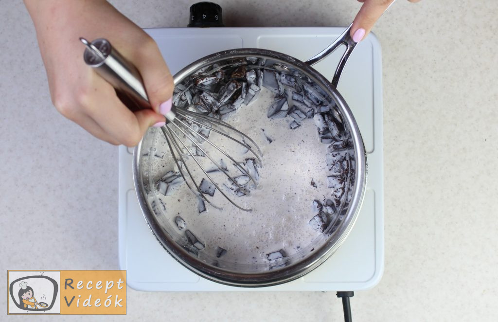 trüffel torta recept, trüffel torta elkészítése 2. lépés