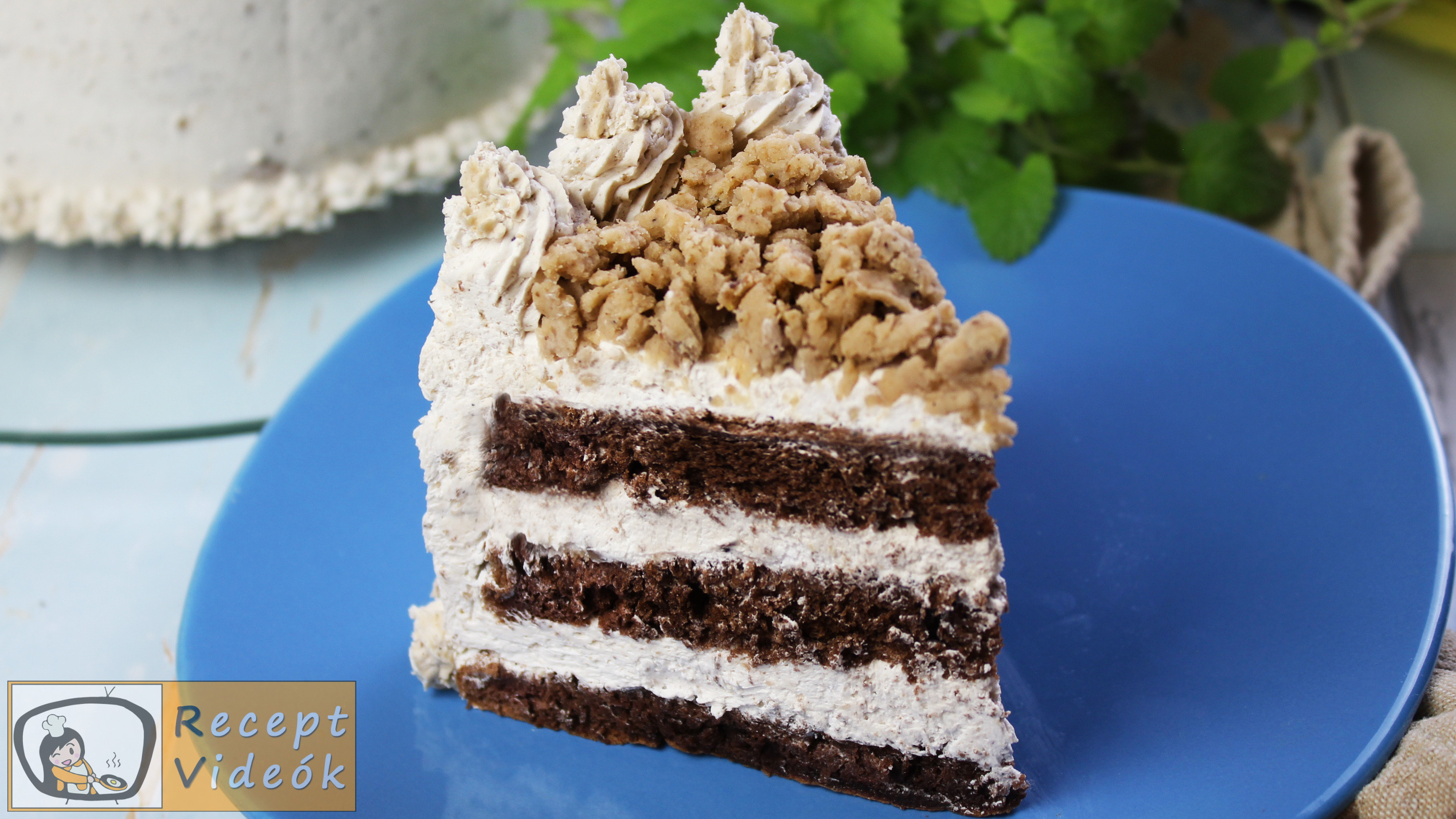 Tejszínes gesztenyetorta recept elkészítése - Recept Videók Tejszínes gesztenyetorta recept elkészítése - Recept Videók