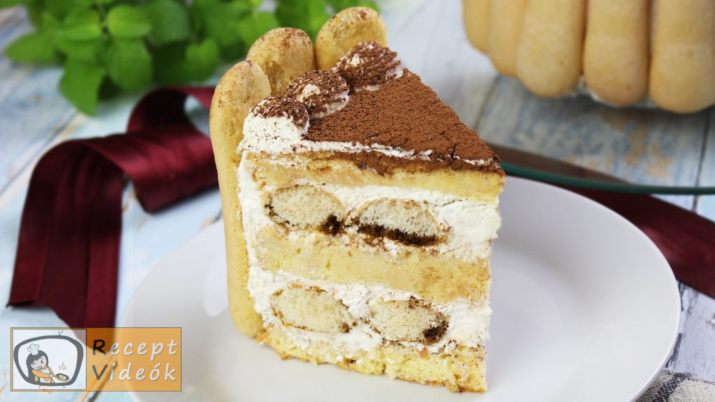 Tiramisu torta recept, tiramisu torta elkészítése -Recept Videók