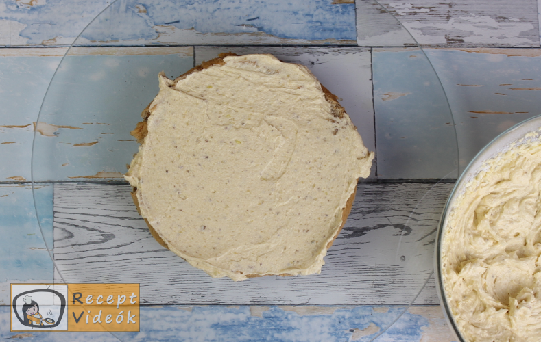 Eszterházy torta recept, Eszterházy torta elkészítése 13. lépés