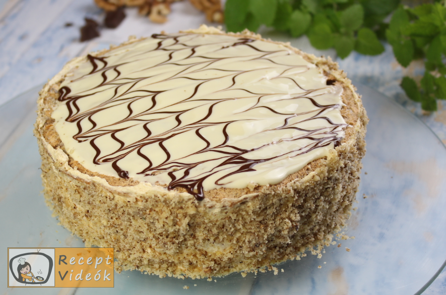 Eszterházy torta recept, Eszterházy torta elkészítése 17. lépés