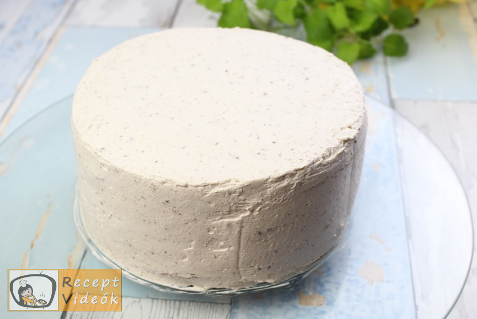 Tejszínes gesztenyetorta recept elkészítése 10. lépés