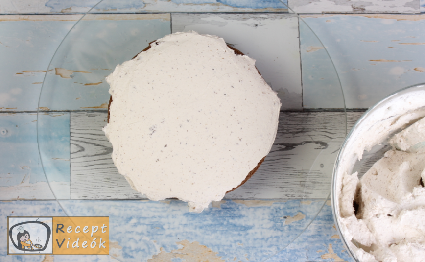 Tejszínes gesztenyetorta recept elkészítése 8. lépés