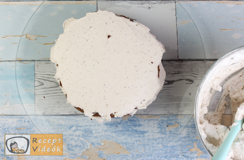 Tejszínes gesztenyetorta recept elkészítése 9. lépés
