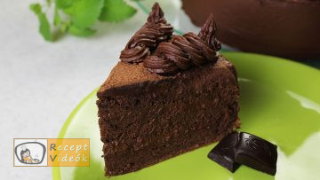 trüffel torta recept, trüffel torta elkészítése - Recept Videók