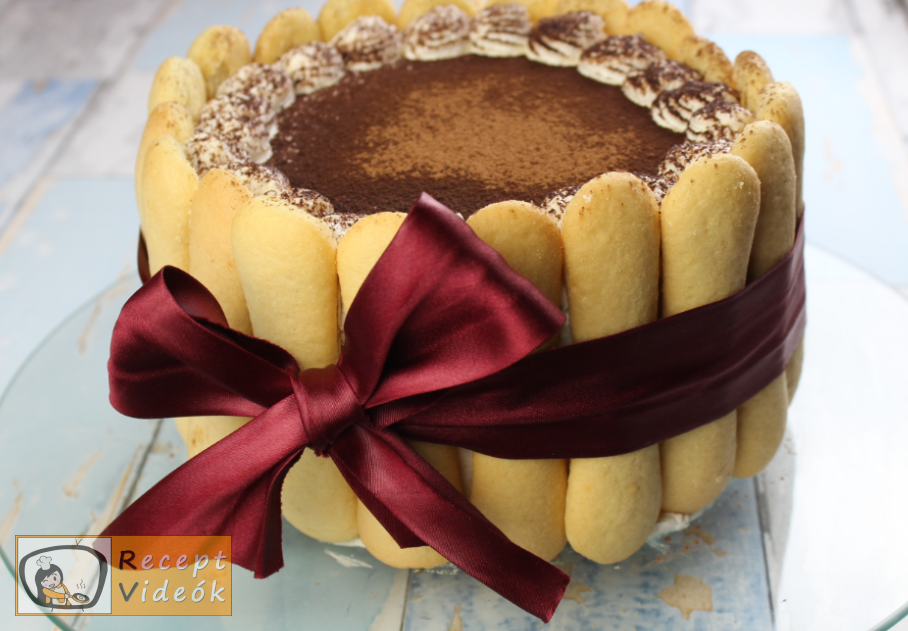 Tiramisu torta recept, tiramisu torta elkészítése 13. lépés