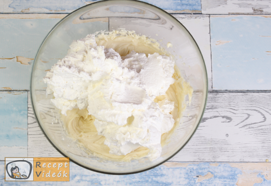 Tiramisu torta recept, tiramisu torta elkészítése 6. lépés