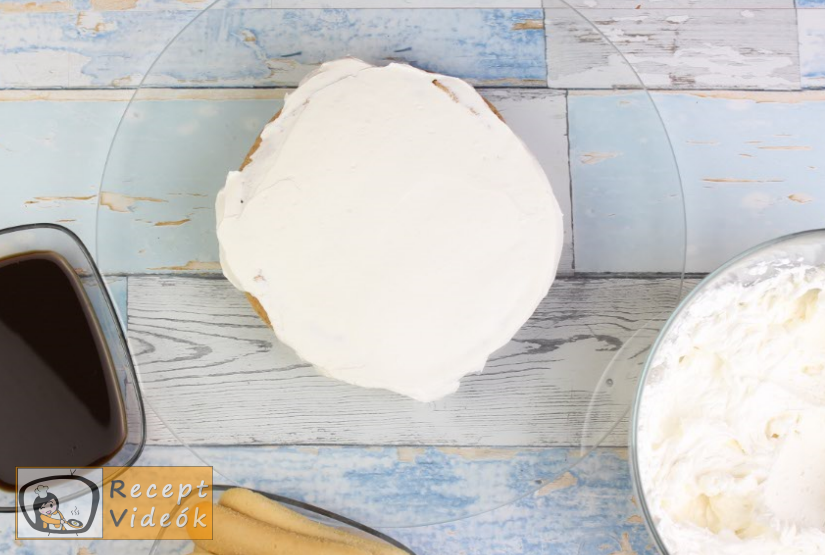 Tiramisu torta recept, tiramisu torta elkészítése 7. lépés