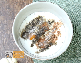 Sonkás tészta recept, sonkás tészta elkészítése 1. lépés