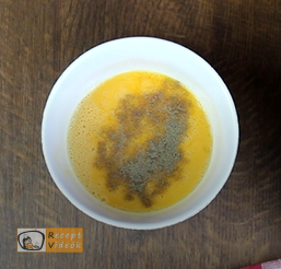 Omlett recept, omlett elkészítése 1. lépés