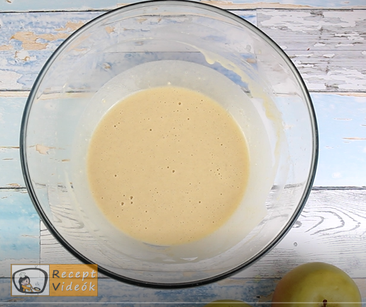 almás palacsinta recept, almás palacsinta elkészítése 2. lépés