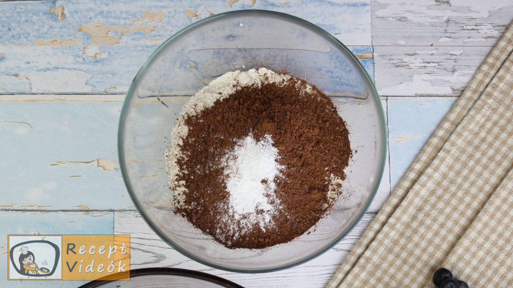 Brownie recept, brownie elkészítése 4. lépés