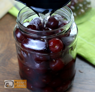 meggybefőtt recept, meggybefőtt elkészítése 3. lépés