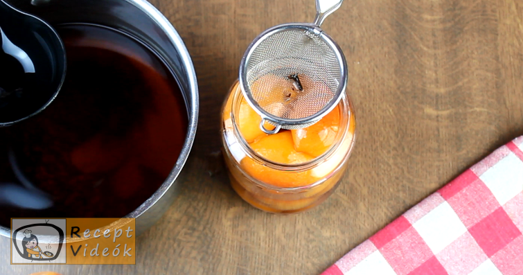 sárgabarack befőtt recept, sárgabarack befőtt elkészítése 4. lépés