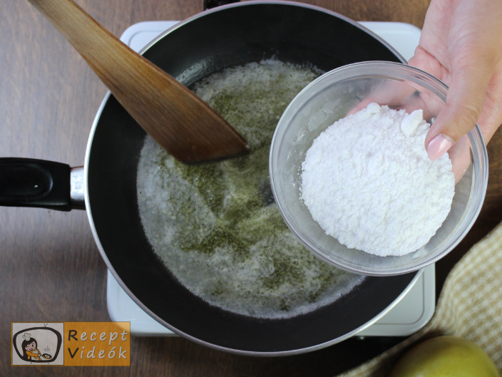 Francia palacsinta recept, francia palacsinta elkészítése 4. lépés