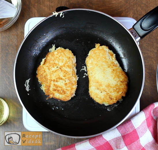 Tócsni recept, tócsni elkészítése 5. lépés