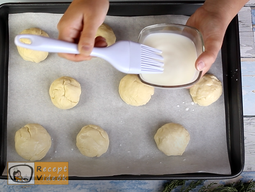 Német zsemle recept, német zsemle elkészítése 5. lépés