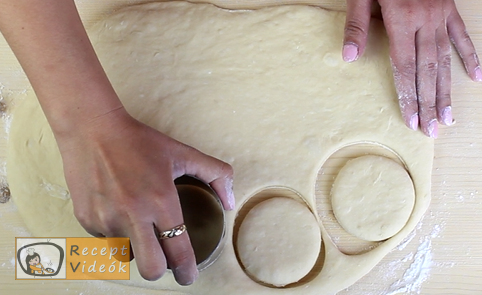 Fánk recept, fánk elkészítése 5. lépés