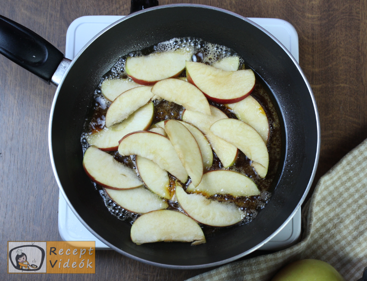 Francia palacsinta recept, francia palacsinta elkészítése 5. lépés