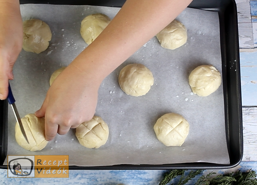 Német zsemle recept, német zsemle elkészítése 6. lépés