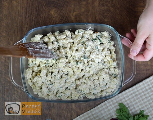 Sajtos nokedli recept, sajtos nokedli elkészítése 5. lépés