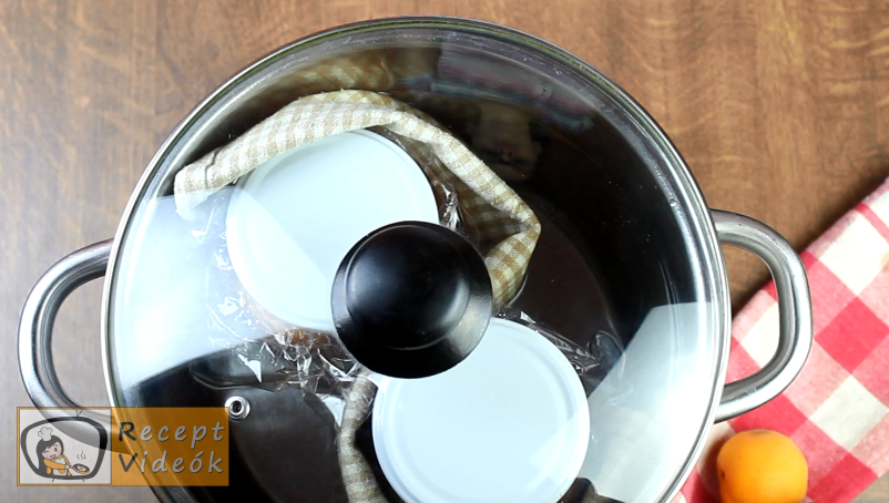 sárgabarack befőtt recept, sárgabarack befőtt elkészítése 6. lépés