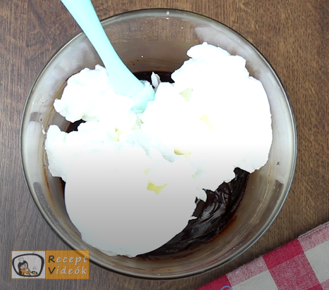 Csokoládékrém recept, csokoládékrém elkészítése 7. lépés