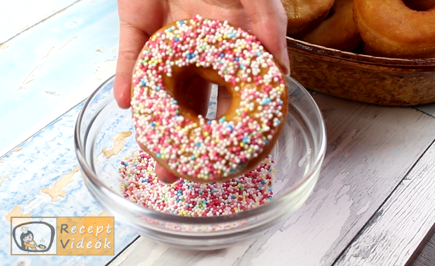 Fánk recept, fánk elkészítése 9. lépés