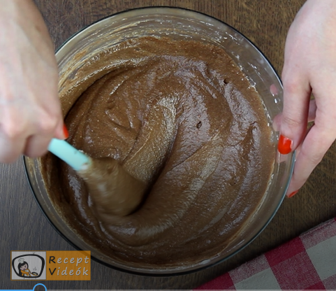Csokoládékrém recept, csokoládékrém elkészítése 8. lépés