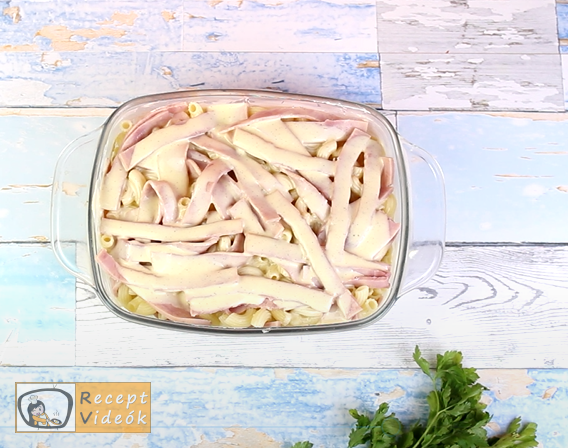 rakott tészta recept, rakott tészta készítése 9. lépés